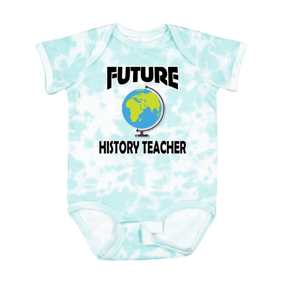 Inktastic Future History Teacher Boys or Girls Baby Bodysuit