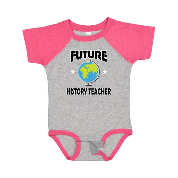 Inktastic Future History Teacher Boys or Girls Baby Bodysuit