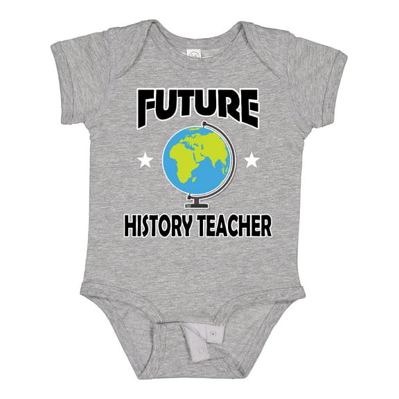 Inktastic Future History Teacher Boys or Girls Baby Bodysuit