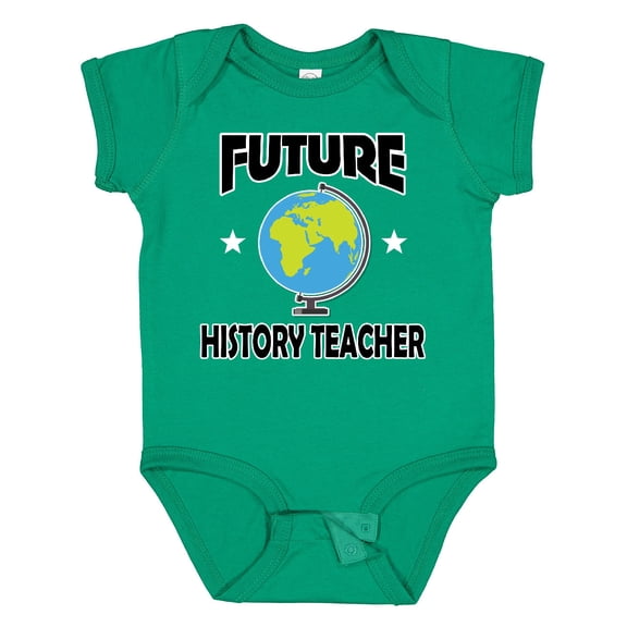 Inktastic Future History Teacher Boys or Girls Baby Bodysuit