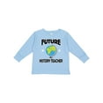thumbnail image 1 of Inktastic Future History Teacher Boys or Girls Long Sleeve Toddler T-Shirt, 1 of 5