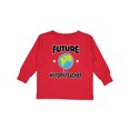 thumbnail image 1 of Inktastic Future History Teacher Boys or Girls Long Sleeve Toddler T-Shirt, 1 of 5