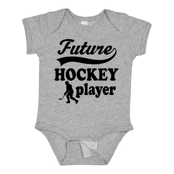 Inktastic Future Hockey Player Baby Boy Boys Baby Bodysuit