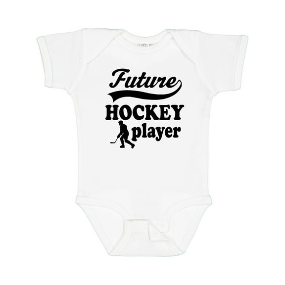 Inktastic Future Hockey Player Baby Boy Boys Baby Bodysuit