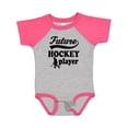 thumbnail image 1 of Inktastic Future Hockey Player Baby Boy Boys Baby Bodysuit, 1 of 5