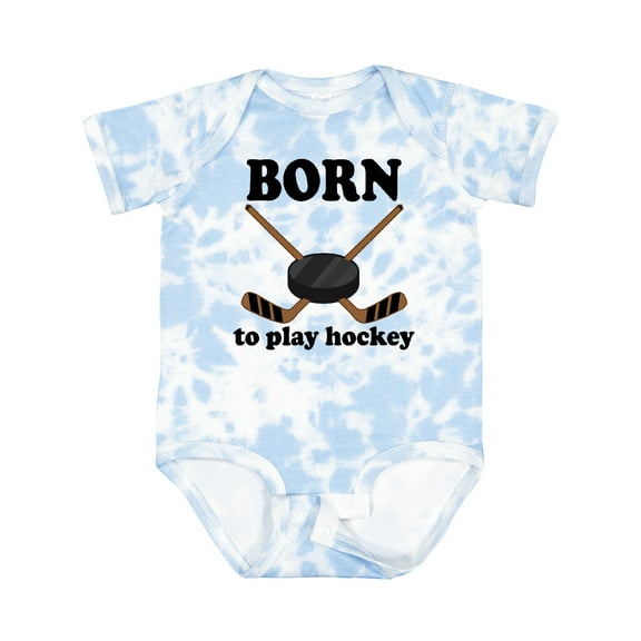 Inktastic Future Hockey Player Born to Play Hockey Boys Baby Bodysuit