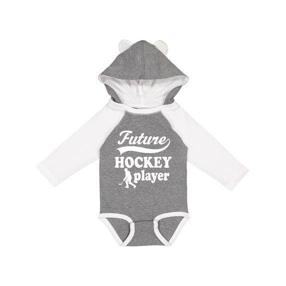 Inktastic Future Hockey Player Boys Sports Boys Long Sleeve Baby Bodysuit