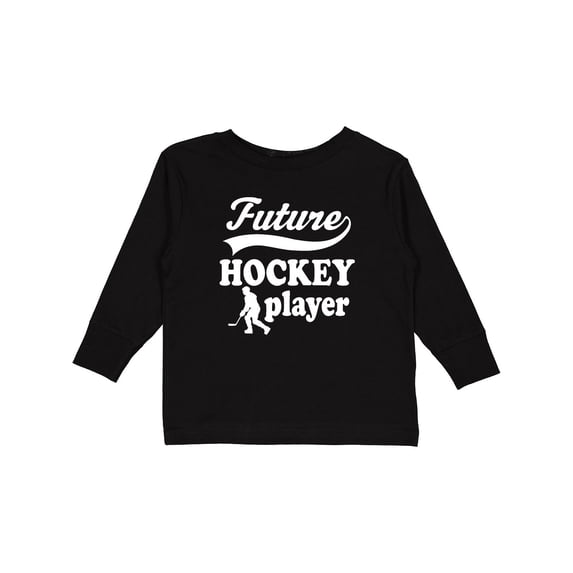 Inktastic Future Hockey Player Boys Sports Boys Long Sleeve Toddler T-Shirt