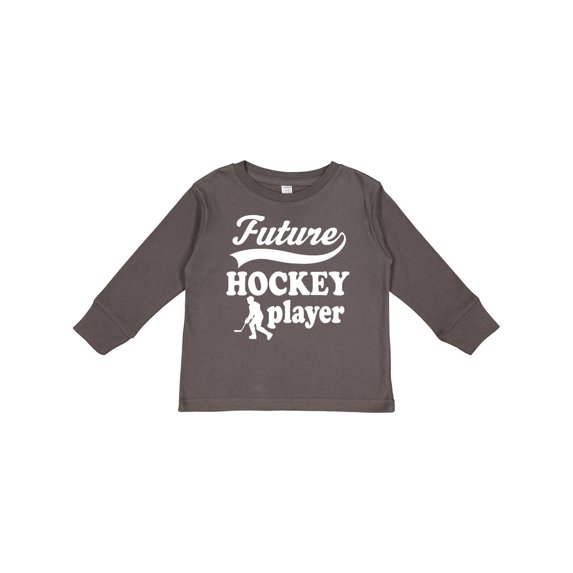 Inktastic Future Hockey Player Boys Sports Boys Long Sleeve Toddler T-Shirt