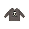 thumbnail image 1 of Inktastic Future Hockey Player Penguin Boys or Girls Long Sleeve Toddler T-Shirt, 1 of 5