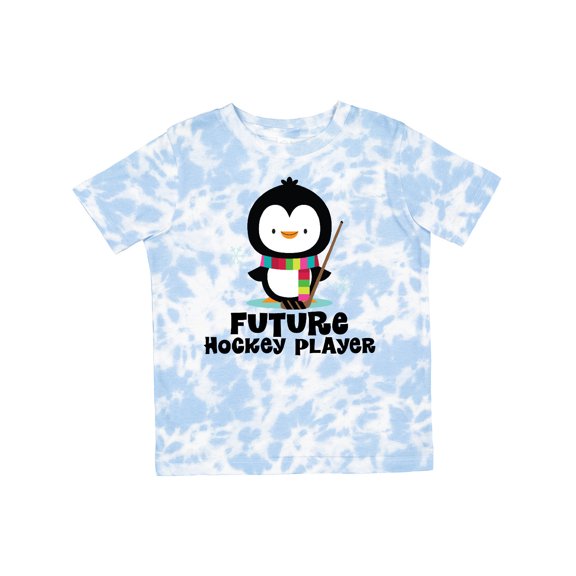 Inktastic Future Hockey Player Penguin Boys or Girls Toddler T-Shirt