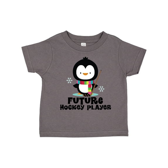 Inktastic Future Hockey Player Penguin Boys or Girls Toddler T-Shirt