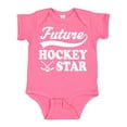 thumbnail image 1 of Inktastic Future Hockey Star Childs Sports Boys or Girls Baby Bodysuit, 1 of 5