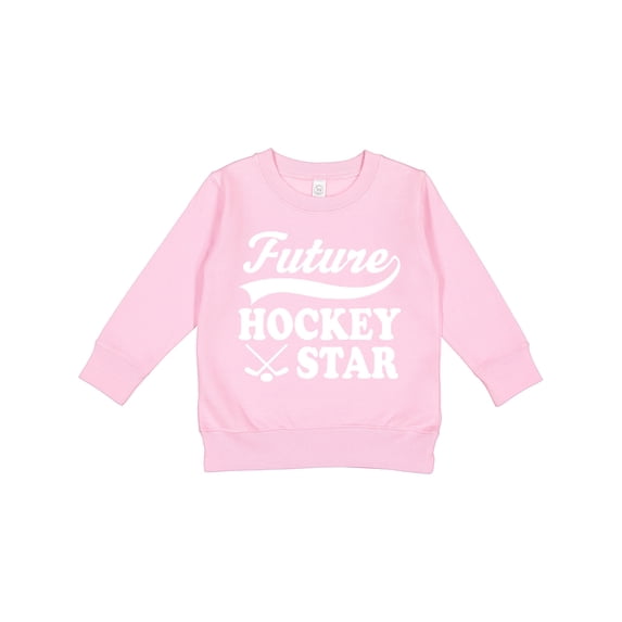 Inktastic Future Hockey Star Childs Sports Toddler Sweatshirt