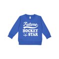 thumbnail image 1 of Inktastic Future Hockey Star Childs Sports Toddler Sweatshirt, 1 of 4