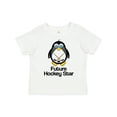 thumbnail image 1 of Inktastic Future Hockey Star Penguin Boys or Girls Toddler T-Shirt, 1 of 5
