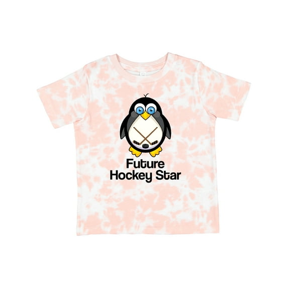 Inktastic Future Hockey Star Penguin Boys or Girls Toddler T-Shirt