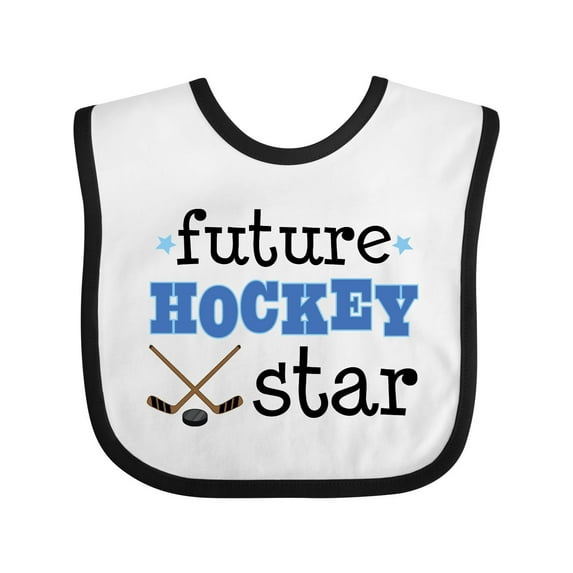 Inktastic Future Hockey Star Sports Boys or Girls Baby Bib