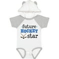 thumbnail image 1 of Inktastic Future Hockey Star Sports Boys or Girls Baby Bodysuit, 1 of 5