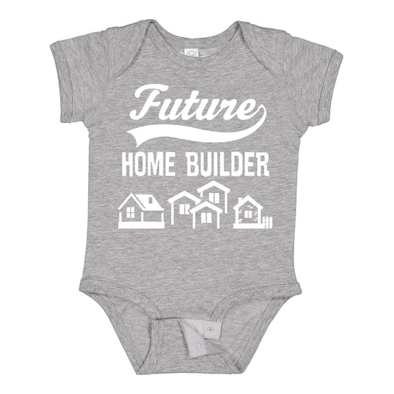 Inktastic Future Home Builder Contractor Boys or Girls Baby Bodysuit
