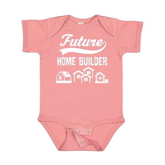 Inktastic Future Home Builder Contractor Boys or Girls Baby Bodysuit