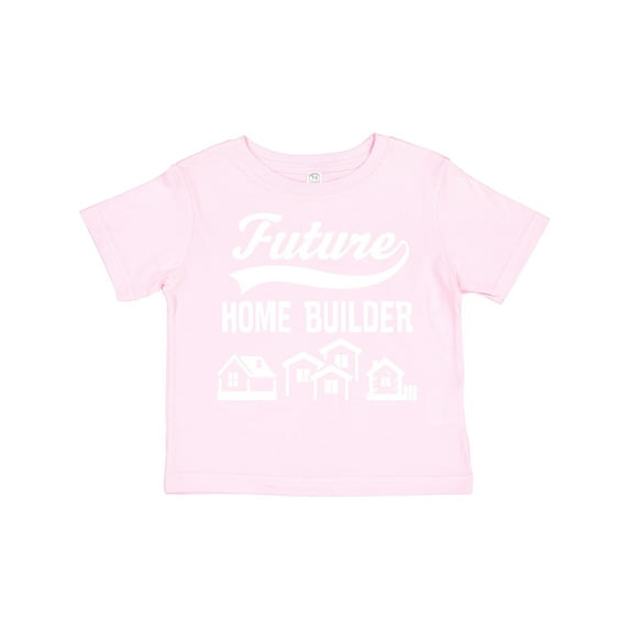 Inktastic Future Home Builder Contractor Boys or Girls Toddler T-Shirt