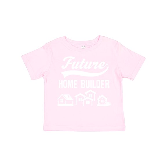 Inktastic Future Home Builder Contractor Boys or Girls Toddler T-Shirt