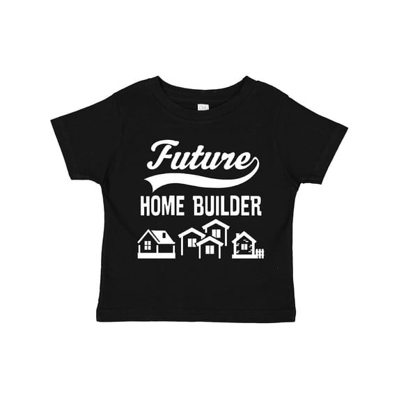 Inktastic Future Home Builder Contractor Boys or Girls Toddler T-Shirt