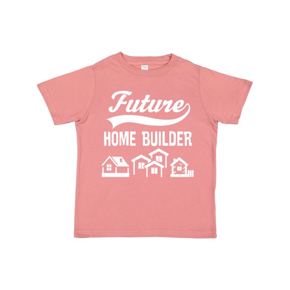 Inktastic Future Home Builder Contractor Boys or Girls Toddler T-Shirt