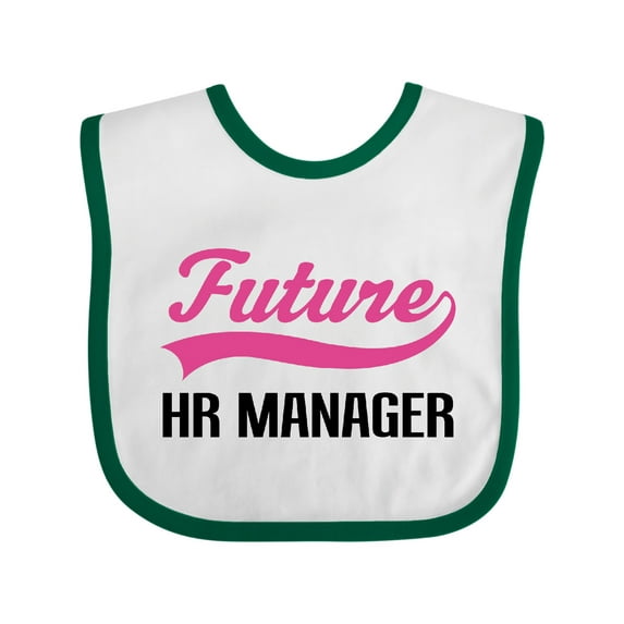 Inktastic Future HR Manager Boys Baby Bib