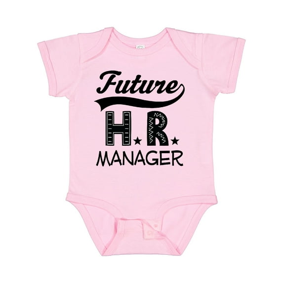 Inktastic Future HR Manager Boys or Girls Baby Bodysuit