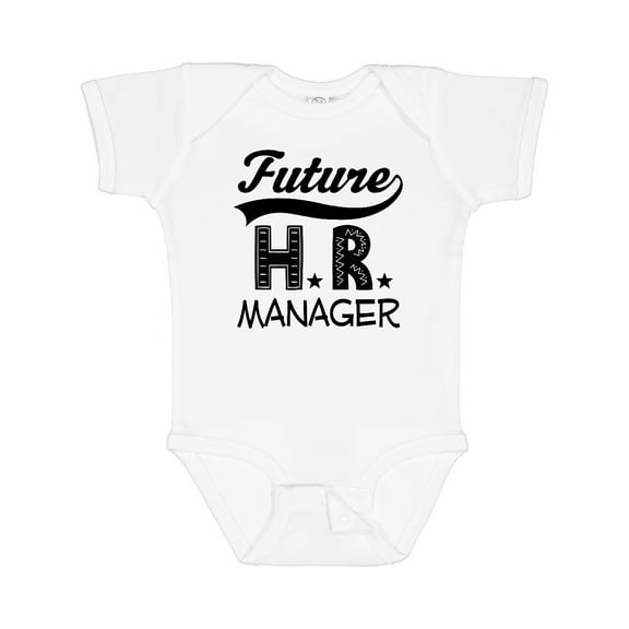 Inktastic Future HR Manager Boys or Girls Baby Bodysuit