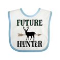 thumbnail image 1 of Inktastic Future Hunter Deer Hunting Boys or Girls Baby Bib, 1 of 4