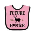 thumbnail image 1 of Inktastic Future Hunter Deer Hunting Boys or Girls Baby Bib, 1 of 4