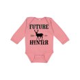 thumbnail image 1 of Inktastic Future Hunter Deer Hunting Boys or Girls Long Sleeve Baby Bodysuit, 1 of 5