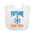 thumbnail image 1 of Inktastic Future Hvac Tech in Training Boys Baby Bib, 1 of 4