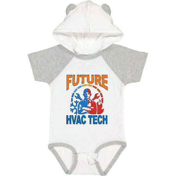Inktastic Future Hvac Technician Boys Baby Bodysuit