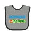 thumbnail image 1 of Inktastic Future Ironworker in Training Boys or Girls Baby Bib, 1 of 4
