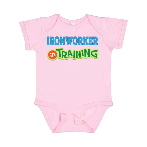 Inktastic Future Ironworker in Training Boys or Girls Baby Bodysuit
