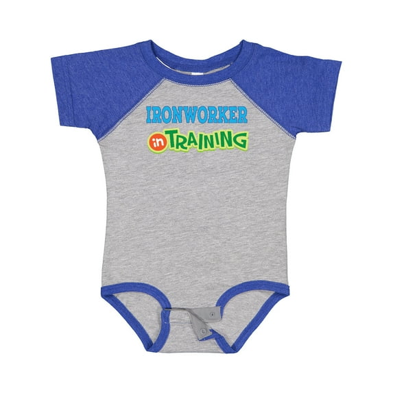 Inktastic Future Ironworker in Training Boys or Girls Baby Bodysuit