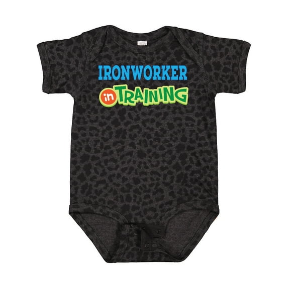 Inktastic Future Ironworker in Training Boys or Girls Baby Bodysuit
