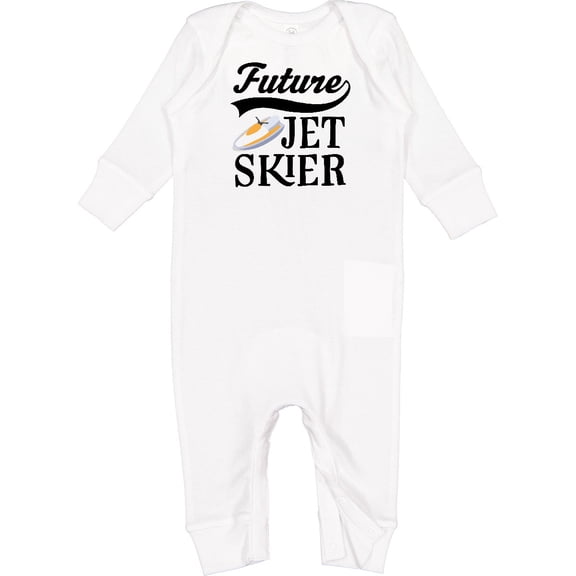 Inktastic Future Jet Skier Water Sports Baby Romper Coveralls