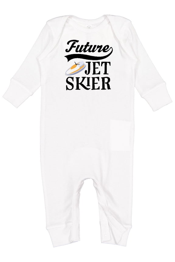 Future Jet Skier Water Sports Baby Romper Coveralls