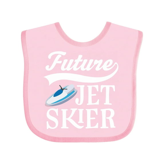 Inktastic Future Jet Skier Water Sports Skiing Boys or Girls Baby Bib