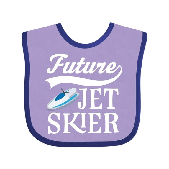 Inktastic Future Jet Skier Water Sports Skiing Boys or Girls Baby Bib