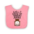 thumbnail image 1 of Inktastic Future Judge Boys or Girls Baby Bib, 1 of 4