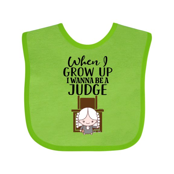 Inktastic Future Judge Boys or Girls Baby Bib