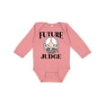 thumbnail image 1 of Inktastic Future Judge Cute Boys or Girls Long Sleeve Baby Bodysuit, 1 of 5