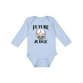 thumbnail image 1 of Inktastic Future Judge Cute Boys or Girls Long Sleeve Baby Bodysuit, 1 of 5