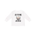 thumbnail image 1 of Inktastic Future Judge Cute Boys or Girls Long Sleeve Toddler T-Shirt, 1 of 5